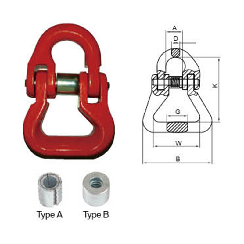 Conector de eslinga web G80