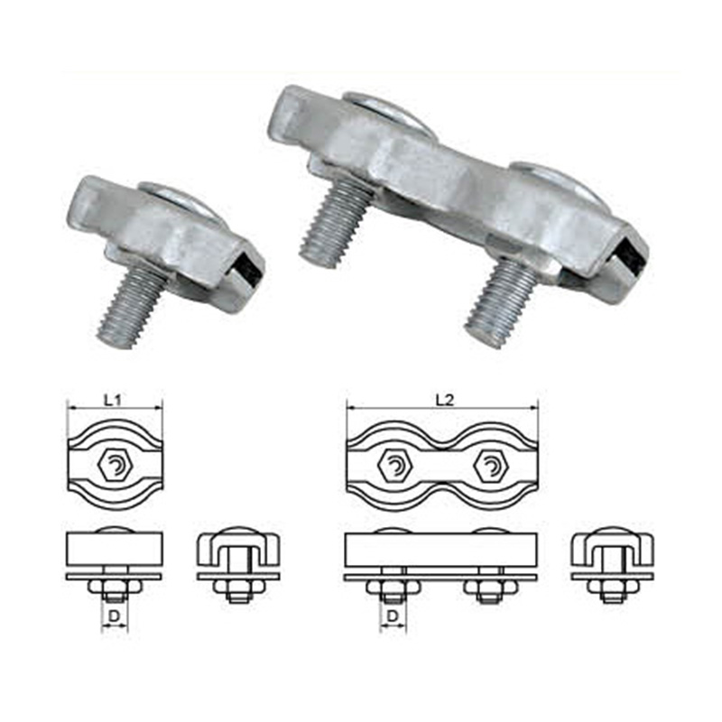 Clip de cable simplex / Clip de cable dúplex